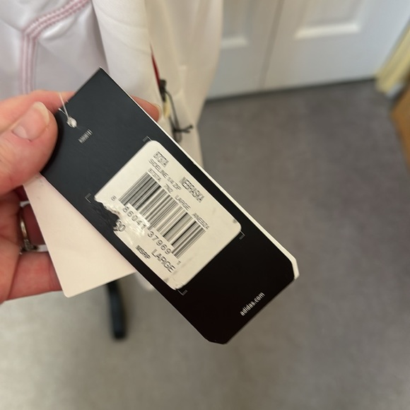 adidas University of Nebraska 3-quarter zip Sideline pullover NWT - Picture 9 of 9